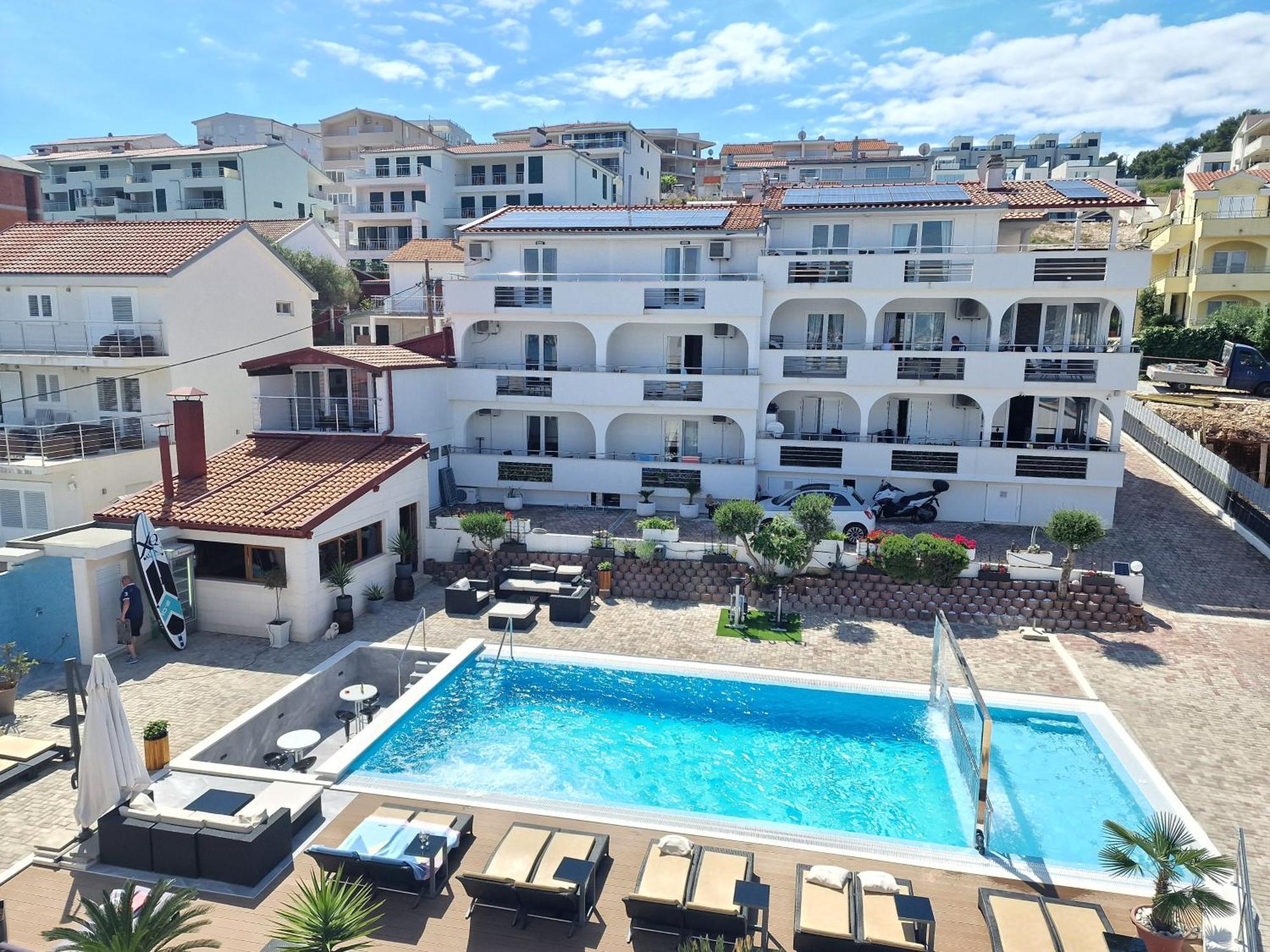 Luxury Apartments Silva With Sea View Okrug Gornji Buitenkant foto