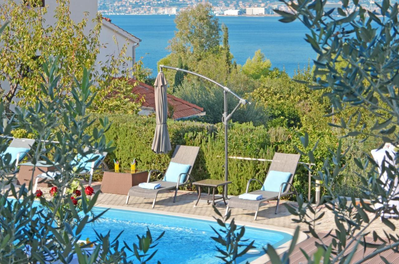 Luxury Apartments Silva With Sea View Okrug Gornji Buitenkant foto